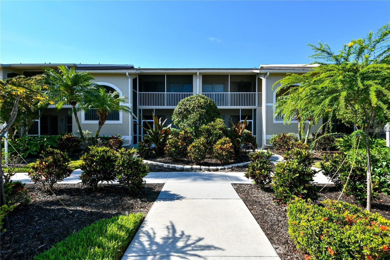 Turn-key. Also available SHORT-TERM. Welcome to this cozy 2 bedrooms, 2 baths with a Den first floor unit with amazing pond and golf course views. Located in the luxury resort style gated community of Heritage Oaks Golf and Country Club which offers 24/7 guard service, clubhouse, restaurant, bar and grill lounge, 5 swimming pools, tennis courts, fitness center, a calendar of events, and a golf pro shop. In season (NOV - APR) short rental rate is $4,500/monthly and off-season rental rate is $2,650/monthly. Florida’s 6% state sales tax applies to rental charges for rental periods six months or less.