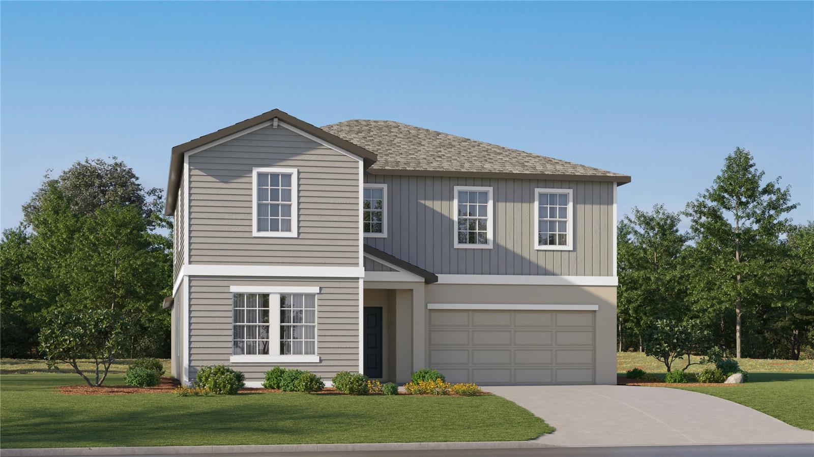 Under Construction. BRAND NEW HOME!! This two-story home is the largest plan available in the collection. The first floor is brightened by a contemporary open design that unifies the kitchen, family room and dining room. Off the foyer is a versatile bedroom and flex room, while the owner's suite is nested in the back for privacy. Upstairs are the remaining four bedrooms and an expansive loft. The Estates is a collection of new and spacious single-family homes for sale at the Prosperity Lakes masterplan community in Parrish, FL. Homeowners enjoy recreation-rich living with future onsite amenities, including a clubhouse, fitness center and a resort-style pool with lap lanes. Close by are Little Manatee River for outdoor adventures and Gateway Commons, an 83,000-square-foot retail center for upscale shopping, dining and entertainment. Prosperity Lakes is less than seven miles from the I-75 highway and I-275 interchange to offer easy access to Tampa Bay, Bradenton, Sarasota and St. Petersburg. Prices, dimensions and features may vary and are subject to change. Photos are for illustrative purposes only.