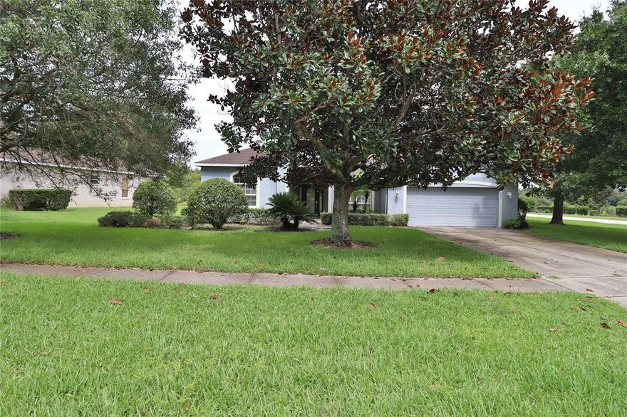 Welcome to 605 Cheviot Court in the sought-after Rock Springs subdivision of Apopka. This approximately 2,500 square-foot, 4-bedroom, 3-bath home sits on a landscaped corner lot and features a desirable split floor plan with abundant natural light. The layout includes formal living and dining rooms, an open family room, and an expansive screened porch accessed through three large sliding glass doors for seamless indoor–outdoor living. The primary suite offers a private sitting area, soaking tub, separate shower, and dual vanities. Additional features include an inside laundry room, two-car garage, and lush landscaping. Basic lawn care is included. A comfortable and well-appointed home available for immediate occupancy. Property is individually owned and locally managed, contact your showing agent to schedule a showing today!