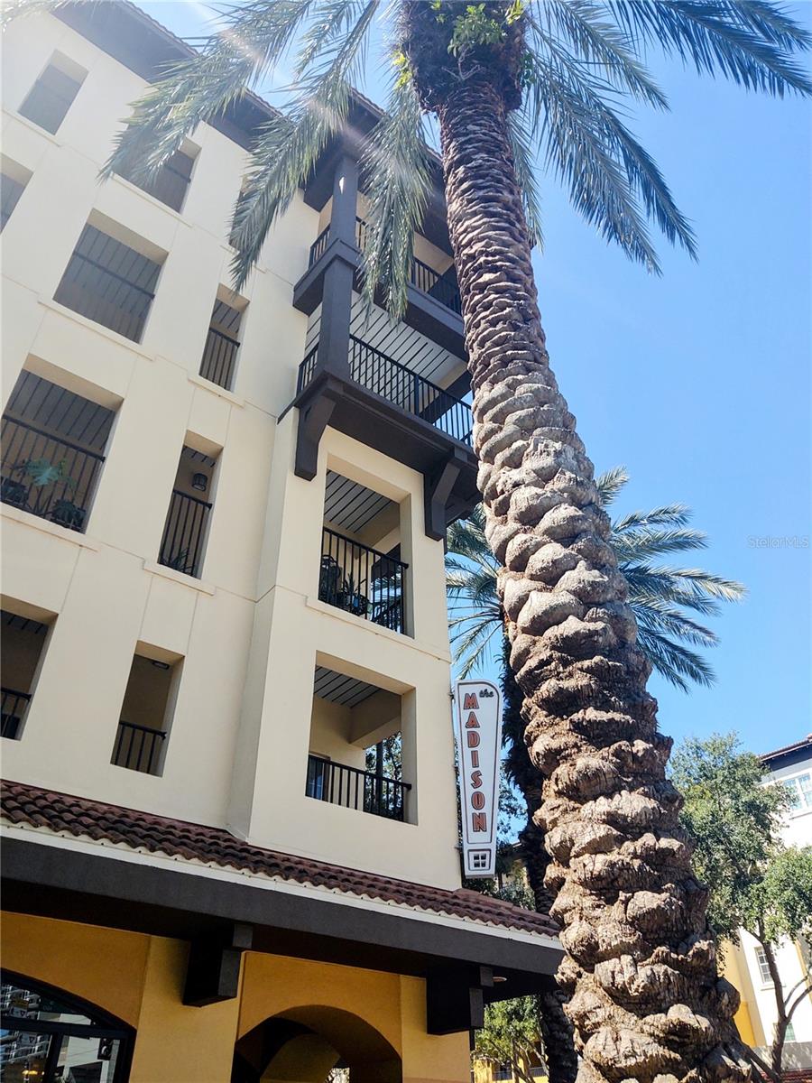 Welcome to The Madison! Amazing Opportunity to own this First Floor residence in one of Saint Petersburg's most desirable Condominium Communities. Just a few short steps from your front door you will find yourself in a Lush Tropical Courtyard Oasis featuring a Resort Style Heated Pool, separate Spa, Barbecue cooking stations, outdoor Fireplace, colorful covered seating areas with Cabanas, perfect for relaxing or entertaining your guests. Additional highlights include a parking space in the private Parking Garage, stylish Clubhouse, Fitness Center, Social room, Gated, Pet Friendly, and a Private Storage Room just outside your door. This 2- Bedroom 2- Bath home offers high ceilings, Wood laminate flooring, recessed lighting, open concept Split Bedroom plan. Breakfast Bar with Granite countertops, newer Refrigerator, newer HVAC system. Two large En-Suite Bathrooms with oversized soaking tubs. Master Bedroom has a large walk-in closet and the Guest room suite has a walk-in closet and double doors that close off for privacy-perfect for out of town guests! The Laundry room is off the Foyer entry with matching LG Washer and Dryer, Private Balcony with French door. HOA fees cover cable, internet, water, sewer and flood insurance. Milestone inspection is complete with no pending assessments. Located close to Downtown, Restaurants, The Mahaffey Theater, Museums and Shopping. Schedule your showing today!