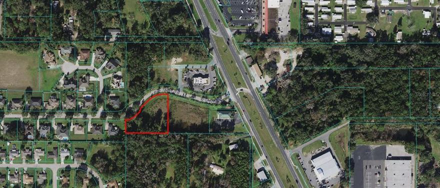 Right off 441 inside of Cobblestone Subdivision. Zoned B2 commercial tract