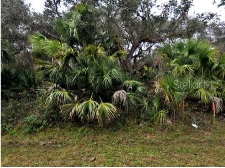 Vacant Land--Great property to build your future home or business in North Port near I-75 and also near shops, restaurants, grocery stores, and so much more!  This lot has other vacant lots surrounding it in the back and one side and also across the street.  This vacant land is in North Port, FL and is close to Port Charlotte, Venice (and the beaches of the Gulf), and Sarasota.