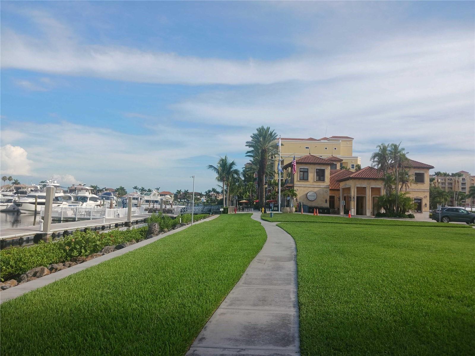 Here's an opportunity to own your own boat slip / dock for your cruising vessel or live ABOARD boat or simply to rent out for CASHFLOW. Sooo many possibilities, currently on a month to month CAREFREE turnkey rental at this amazing and beautiful Riviera Dunes Marina with too many amenities to list them all and includes access to swimming pools, outside tiki areas, Dockside at Riviera Dunes restaurant, laundry room, pet walking area. Riviera Dunes Marina prides itself on offering top-tier amenities and services. Very short and scenic cruise to the Gulf of Mexico and southern entrance to Tampa Bay. Purchased slip can be rented and managed by owner or marina. You do not need town a condo in Riviera Dunes to own a slip. Four-legged companions are warmly welcomed in this pet-friendly environment.