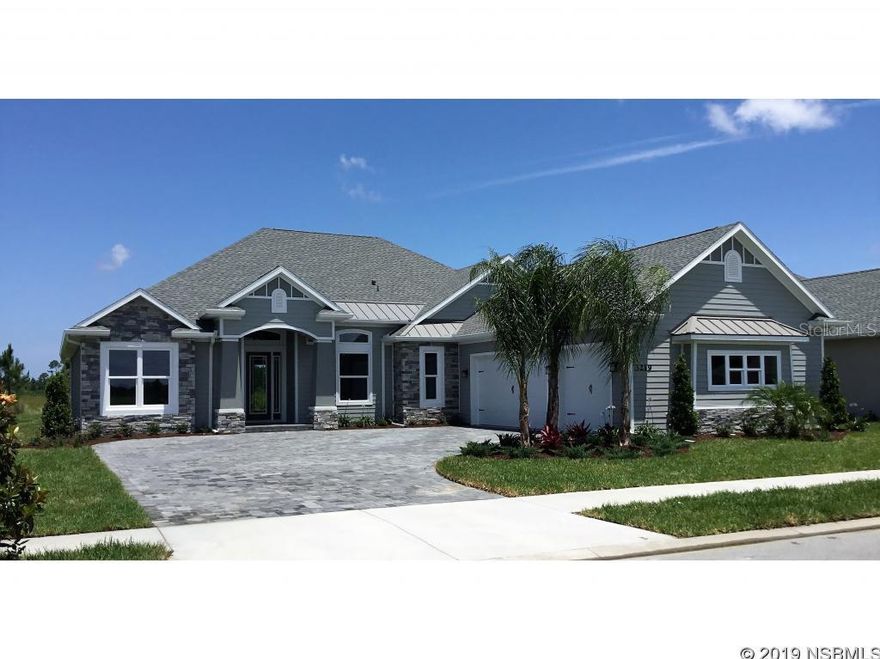 BEAUTIFUL BRAND NEW PLATINUM BUILDERS HOME, MUST SEE THE ATTENTION TO DETAIL ON THE INTERIOR AND EXTERIOR TRIMS THIS HOUSE WILL BE FINISHED BY END OF MAY.    4 BEDROOM, 3 BATH, FLEX ROOM WITH 3 CAR GARAGE. 80X130 LOT, OPEN FLOOR PLAN, HUGE KITCHEN WITH 8' ISLAND & 42" WOOD CABINETS, SOFT CLOSE DOORS, UC LIGHTING,  SS APPLIANCES & GRANITE TOPS.  12' CEILINGS IN MAIN AREAS, 10' CEILINGS IN BEDROOMS, , LARGE MASTER SUITE WITH COFFER CEILINGS, MASTER BATH FEATURES WALK IN SHOWER, DUAL SINK VANITY WITH DRAWERS, PORCELAIN TILE FLOORS IN ALL MAIN AREAS, CARPET IN BEDROOMS, 8' DOORS THROUGHOUT.  VINYL LOW E THERMOPANE WINDOWS, SECURITY SYSTEM, HYBRID 50 GALLON HOT WATER HEATER,  HUGE LAUNDRY ROOM WITH CABINETS, UTILITY SINK AND CLOSET.  ALL 8' GARAGE DOORS,  GUTTERS ON ENTIRE HOME. PAVER LANAI, ENTRY AND DRIVEWAYS.   THIS PRICE INCLUDES ALL EXTRAS & LOT PREMIUMS. MUST SEE THIS ONE!! all measurements are approximate. ;Water: City