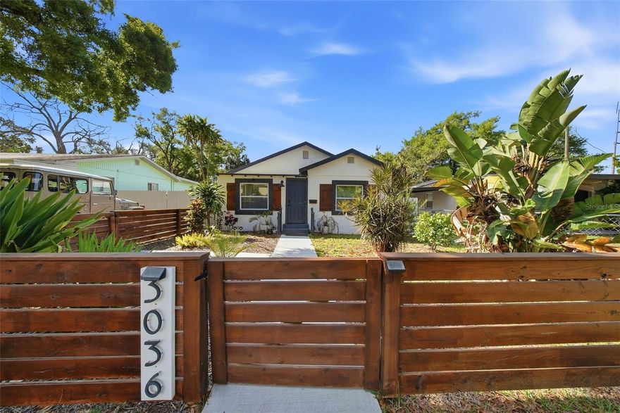 No HOA. Non-flood zone, Fully remodeled home just minutes to downtown, beaches, and the Pinellas Trail.
Walk to the vibrant Grand Central District and enjoy quick, easy access to the Pinellas Trail. This location puts you right in the center of everything St. Pete has to offer. 

Eligible buyers may qualify for down payment and closing cost assistance through local and county programs, including the Pinellas Recovers Program, offering up to $80,000 for qualified buyers, subject to availability and program guidelines. 

Centrally positioned for convenient access to Downtown St. Petersburg and the Gulf beaches within minutes, this 3-bedroom, 2-bath BLOCK home offers both lifestyle and peace of mind.

Renovated in 2024 with all improvements fully permitted and city inspected, the home features a newer roof, newer windows, a completely updated electrical system, newer HVAC system, and newer interior plumbing, providing confidence in all the major components.

Inside, you’ll find designer cosmetic updates throughout, including luxury interlocking vinyl flooring and modern stretch ceilings with recessed lighting, creating a clean, contemporary feel.

The exterior has been refreshed with full landscaping, and the fully fenced yard offers both privacy and functionality.

Move-in ready and thoughtfully upgraded, this home delivers modern living in one of St. Petersburg’s most connected and desirable locations.