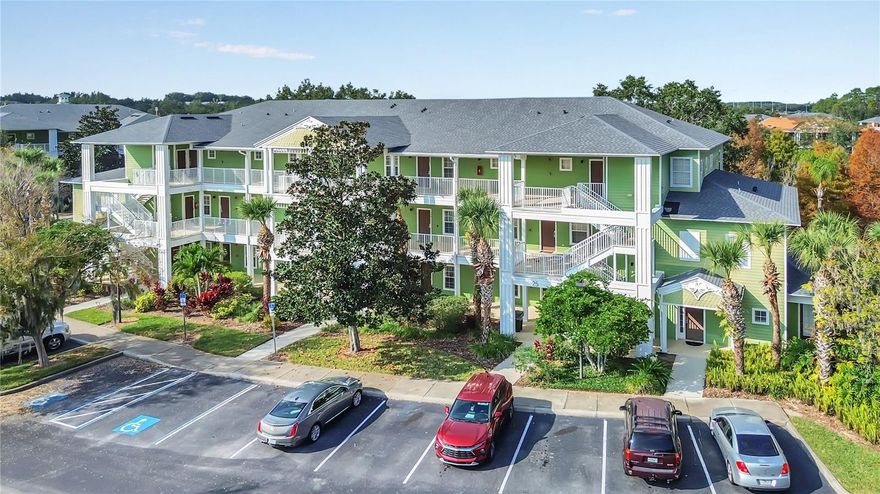 You’ve just found the perfect Central Florida location to call home or to purchase as a short-term rental investment! This desirable first-floor unit is located in the highly sought-after Phase 1 of Bahama Bay Resort and offers tranquil pond views from two screened-in patios. Sold fully furnished, the property is truly turnkey, ready for immediate rental operation or to welcome you home with nothing more than your suitcase. Ideally situated just minutes from Orlando’s world-famous attractions, including Walt Disney World and Legoland, this resort-style community delivers a true vacation lifestyle. Residents and guests enjoy an impressive array of amenities including three swimming pools, splash park, tennis courts, volleyball and basketball courts, fitness center, spa and salon, fishing piers, private natural beach on Lake Davenport, nature trails, clubhouse with mini cinema and conference facilities, on-site restaurant, bar, snack bar, and karaoke, plus so much more. Whether relaxing at the clubhouse pool and spa or unwinding on the natural beach, the choices are endless. This is a luxury location ideal for investors or those seeking a vacation home where every day feels like a getaway.