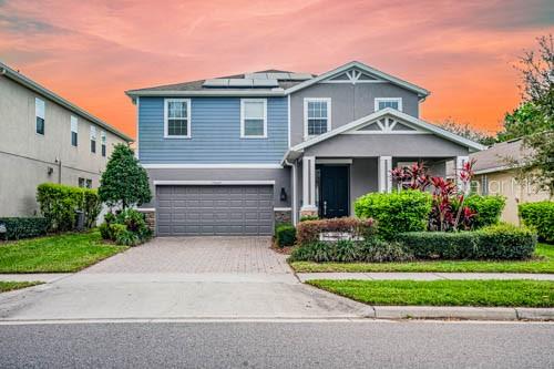 Under contract-accepting backup offers. Beautifully Renovated Home in Prime Winter Garden Location! This stunning 4-bedroom, 2.5-bath home has been recently updated with new interior paint (2025) and all-new light fixtures and mirrors—offering modern comfort and style. The office space was just converted back into a loft, providing the perfect open-concept design that flows throughout. The spacious backyard is ideal for a future pool, outdoor entertaining, or simply enjoying the Florida sunshine. Relax year-round in the screened patio—perfect for quiet mornings or evening gatherings. This model-home-perfect property was impeccably designed and is move-in ready, with furniture and décor negotiable—making your dream home effortlessly within reach. Solar panels provide great energy savings! Located in a top-rated school district, this home is just minutes from Hamlin’s best dining, shopping, and entertainment—with Walt Disney World a short drive away. Don’t miss this fantastic opportunity—schedule your showing today!
