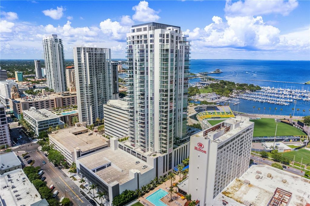Photo of 301 1st Street S #1607, St Petersburg, FL 33701 (MLS # TB8473107)