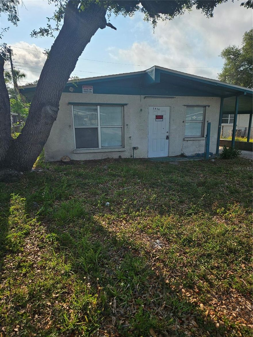 Block construction - property has been gutted to two by fours. Needs everything. Ready for rehab. Make highest offer. Seller decided to move out of area and not do this project.
