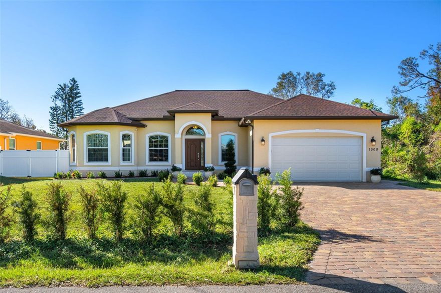 Oversized Lot | No HOA | NO FLOOD ZONE ( ZONE X)  | Built 2015 / ALL HURRICANCE PROOF IMPACT DOORS AND WINDOWS / 10FT Ceilings 8FT doors / 2,026SQ FT / 3+DEN /2.5 BATH

Discover a rare opportunity in Sarasota’s highly desirable West of Trail area. Built in 2015 and set on a generous 11,250 sq. ft. lot, this solid concrete block home is located in Flood Zone X with no HOA, offering exceptional flexibility and peace of mind.

Inside, the residence features 3 spacious bedrooms, 2.5 bathrooms, and 2,026 sq. ft. of living space, complemented by soaring 10–12 ft ceilings with elegant details, 8-ft interior doors, crown molding, marble and porcelain flooring, and warm bamboo floors in the bedrooms. The open-concept layout is perfectly suited for both comfortable everyday living and entertaining.

The kitchen is thoughtfully designed with premium wood cabinetry, striking Level 5 Brazilian granite countertops, built-in oven, cooktop, and a reverse osmosis system.

The primary suite offers a private retreat with a Jacuzzi tub and separate shower. Impact-resistant windows and sliding doors enhance safety, comfort, and energy efficiency.

A versatile additional room provides ideal flexibility for a home office, den, or potential fourth bedroom, while the convenient powder room (half bath) adds functionality for guests.

The oversized lot presents ample space to create your dream outdoor environment — whether a pool, garden oasis, or guest house. An extended driveway and attached garage provide everyday convenience.

Perfectly positioned, a public boat ramp is less than half a mile away, and everyday conveniences including Costco, Publix, Target, banking, Lowe’s, and more are within approximately one mile. Located near Pine View School, consistently ranked among the top public schools in Florida and nationally recognized for academic excellence.

Ideal as a primary residence, seasonal retreat, or investment opportunity.