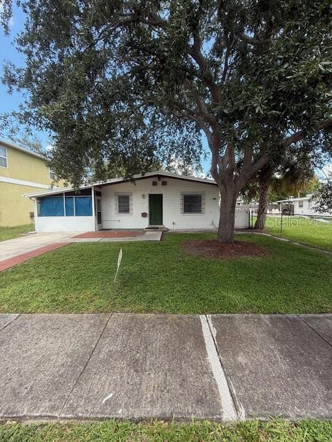 Come check out this quaint and cozy, 2 bedroom, 1 bathroom, home that features an office space that could be used as a 3rd bedroom. This is a South Tampa home with solid bones and a taste of history that would be a perfect starter home or an investor's dream. This home is well loved and cared for by the same owners since 1975. Simplicity at it's finest with a blank canvas for your own personal touches. Plenty of room in the back yard for a pool. Updated HVAC, roof, water heater, and updated to standard electrical.