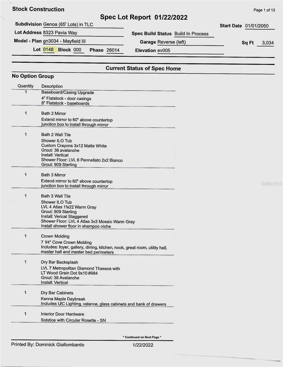 LAKE CLUB PH IV SUBPH B-2 AKA GENOA - Residential