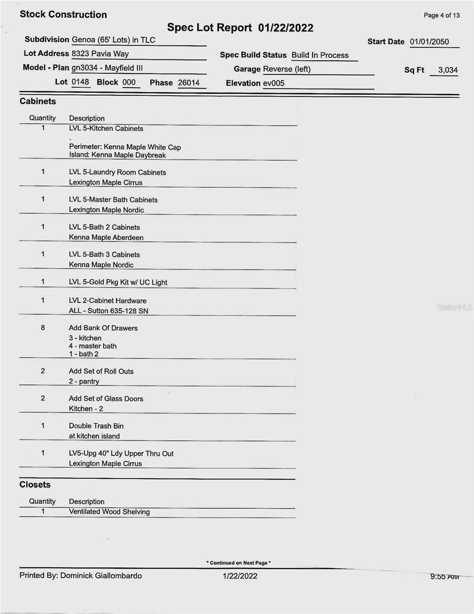 LAKE CLUB PH IV SUBPH B-2 AKA GENOA - Residential