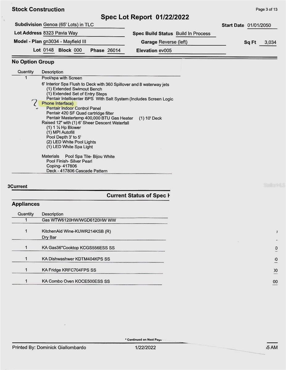 LAKE CLUB PH IV SUBPH B-2 AKA GENOA - Residential
