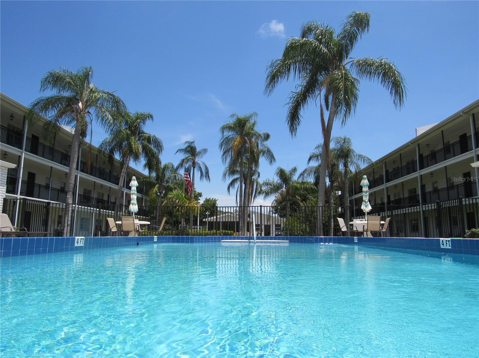 Enjoy LUXURY VACATION style living minutes away from downtown in a SAFE, PRIVATE, AND GATED, community with a central courtyard, pool, hot tub, recently renovated club house, shuffle board courts, grills, assigned parking, secured fob entry, and elevators. CABLE, INTERNET, WATER, TRASH, AND SEWER ARE INCLUDED (tenant responsible for cable upgrades). This 3rd floor corner unit has extra windows making it nice and bright. It has been FULLY RENOVATED with new soft-close kitchen cabinets, new GRANITE counter tops, and new STAINLESS-STEEL appliances (range, dishwasher, refrigerator, microwave). Access to not one, but two PUBLIX grocery stores, many restaurants, and retail shops (WHOLE FOODS and STARBUCKS!!!!) are just a short walking distance away. The French Quarter is located on the 4th street corridor with direct access to the vibrant DOWNTOWN Saint Pete, USF, The Dali Museum, St. Pete Yacht Club and marina, and our brand-new Downtown Pier. Come see your new luxury apartment home before its gone!!!! Available for showing NOW and occupancy beginning 10/01/25
