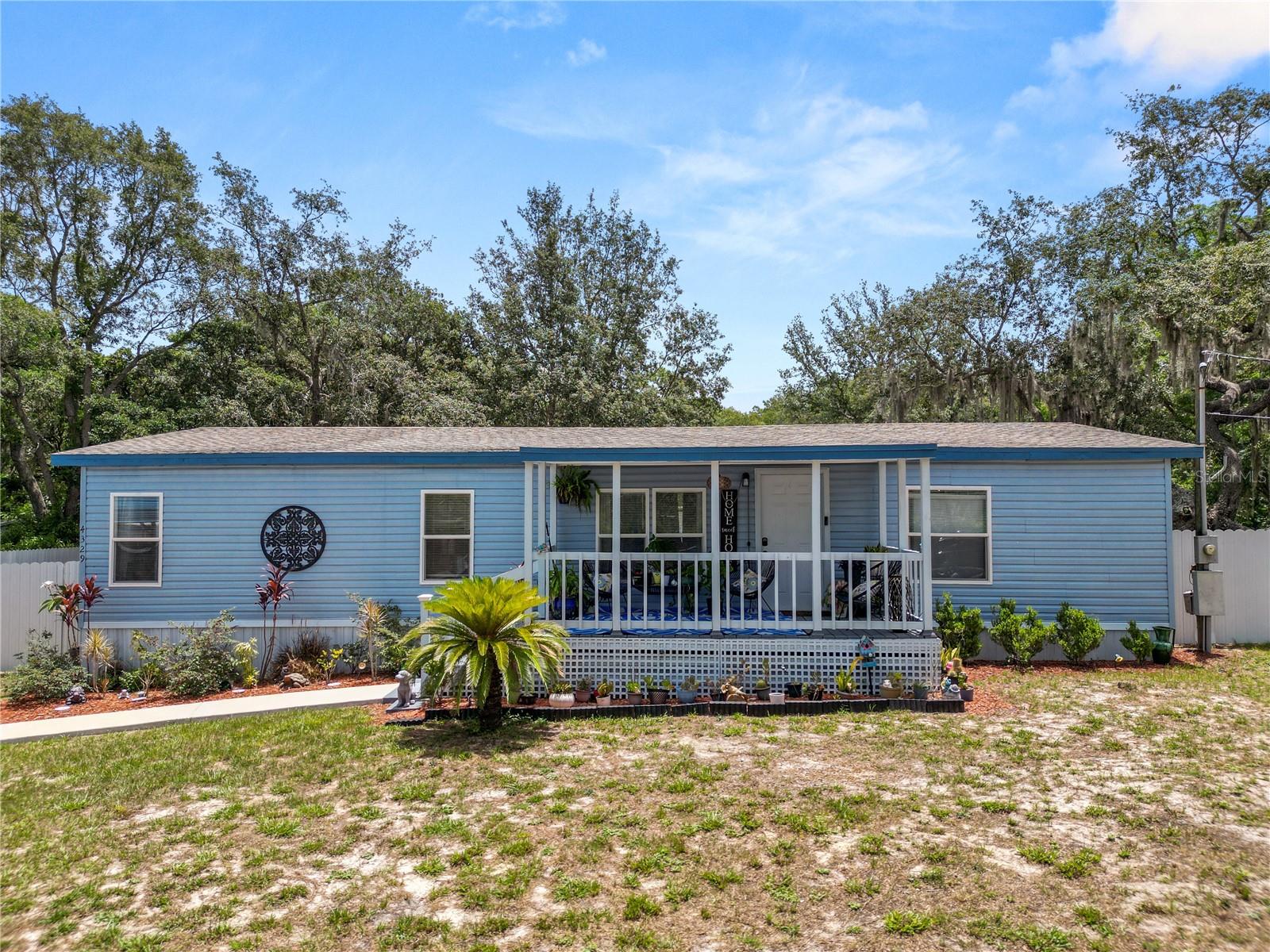 Move-In Ready & Fully Remodeled! 3BR/2BA on Half-Acre Lot – No HOA!
Welcome to 4329 S Alita Terrace, Homosassa, FL – a beautifully remodeled 3-bedroom, 2-bath manufactured home offering 1,352 sq. ft. of stylish, modern living on a spacious ½-acre lot with no HOA – bring your boat, truck, RV, or toys!
Step inside to an open floor plan filled with natural light, new flooring, and fresh paint throughout. The fully renovated kitchen features new appliances, modern cabinetry, and updated countertops, while both bathrooms shine with stylish upgrades. Enjoy peace of mind with a new electrical system (2023), new windows and doors, and a 2020 A/C unit. Reroof in 2018, and the septic tank was emptied in 2024, ensuring hassle-free ownership.
Outside, a new front porch, concrete driveway, and carport add to the curb appeal. The fully fenced backyard offers plenty of space for pets, or weekend barbecues.
Location perks: Just minutes from the Homosassa River, you'll enjoy easy access to boating, fishing, kayaking, and manatee watching. Explore Homosassa Springs Wildlife State Park, dine at local waterfront restaurants, or take a short drive to nearby Crystal River or Weeki Wachee Springs.
This is Florida living with space, style, and freedom – don't miss your chance to make this move-in ready gem yours!
Call to schedule a private showing.
