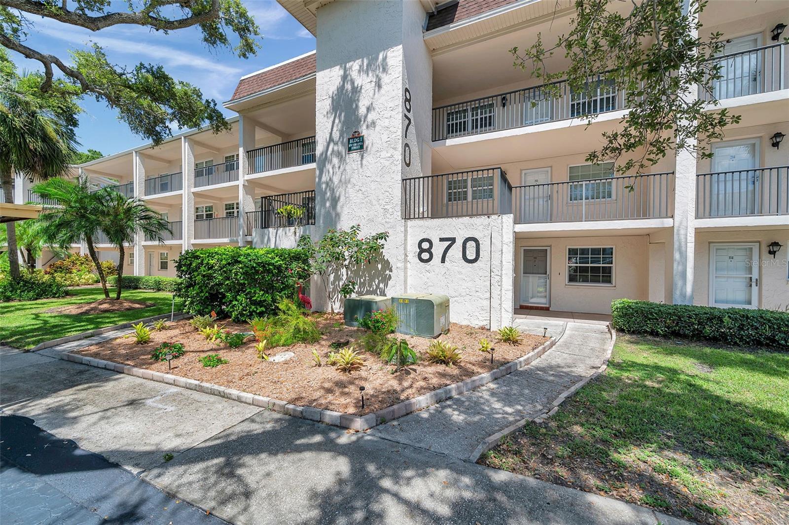 Welcome to Patrician Oaks where comfort meets convenience in the heart of Dunedin! This beautifully updated GROUND FLOOR 2-bedroom, 1-bath condo is move-in ready with major upgrades since 2019, including a new HVAC system, water heater, remodeled kitchen and bath, custom closet shelving, and more.
Inside, you'll find a light and airy open-concept living and dining space, perfect for relaxing or entertaining guests. The spacious primary bedroom easily fits a king-sized bed and features two generous closets with updated shelving systems. The bathroom has been stylishly refreshed and offers plenty of space for both you and your guests.
Step outside to your screened-in lanai, the ideal spot to enjoy morning coffee or an evening drink while taking in the tranquil, park-like setting filled with mature trees and lush landscaping.
This active 55+ community features resort-style amenities, including a recently renovated heated pool and spa, shuffleboard courts, community grills, and a welcoming clubhouse. Plus, you’ll love the convenience of your own covered parking spot, along with plenty of guest parking.
Just a short distance from Main Street in downtown Dunedin, you’ll have easy access to the waterfront, parks, local boutiques, restaurants, breweries, art galleries, and year-round festivals. Whether you're seeking a full-time residence, seasonal getaway, or investment opportunity — this condo checks all the boxes!
HOA fees cover cable, internet, water, sewer, trash, and all community amenities.
