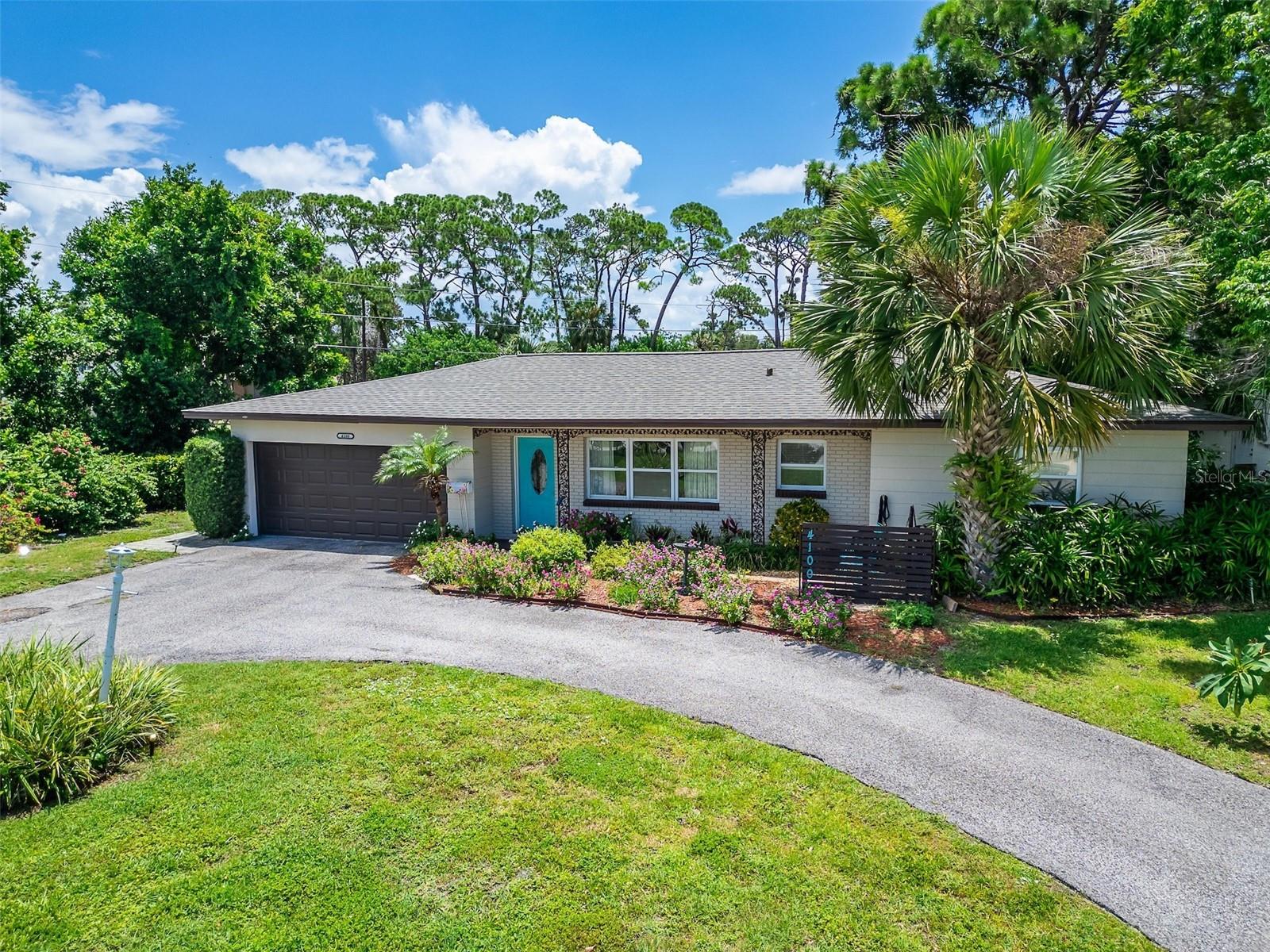 MOTIVATED SELLER - NEW ROOF, NO FLOOD TONE! Peaceful, private, and perfectly located - this beautifully updated 3BR/2BA home in Lakewood Estates sits on a lush, oversized corner lot, directly on the 6th hole (Par 5) of the St. Petersburg Country Club golf course. The spacious split-bedroom floor plan offers a formal dining space and a generous primary suite. The bright kitchen features ample cabinet space and a cozy breakfast nook. It opens to a tropical backyard retreat with lush landscaping, a custom paver patio, a fire pit area, a full irrigation system, and your very own fruit-producing mango tree. Recent upgrades include a new roof (2025), new flooring (2023), A/C (2017), electrical, windows, doors, and full interior remodel completed in 2012. Impact windows, updated bathrooms, and modern finishes throughout make this home move-in ready. Additional features include a side-entry garage, ample parking for a boat, RV, or trailer, and a non-smoking, pet-free environment. Home warranty is included, and a wind mitigation report can be provided. No HOA, no flood insurance required. Enjoy being minutes from Boyd Hill Nature Preserve, Lake Maggiore, USF, Downtown St. Pete, award-winning beaches, and the exciting growth of the Skyway Marina District. Seller will consider all reasonable offers and may include furnishings. Schedule your private showing today.