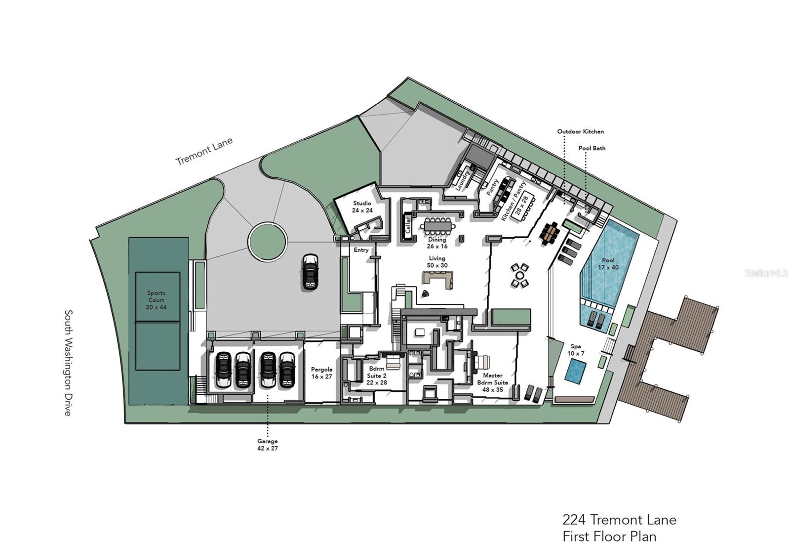 SAINT ARMANDS DIV JOHN RINGLING ESTATES - Land