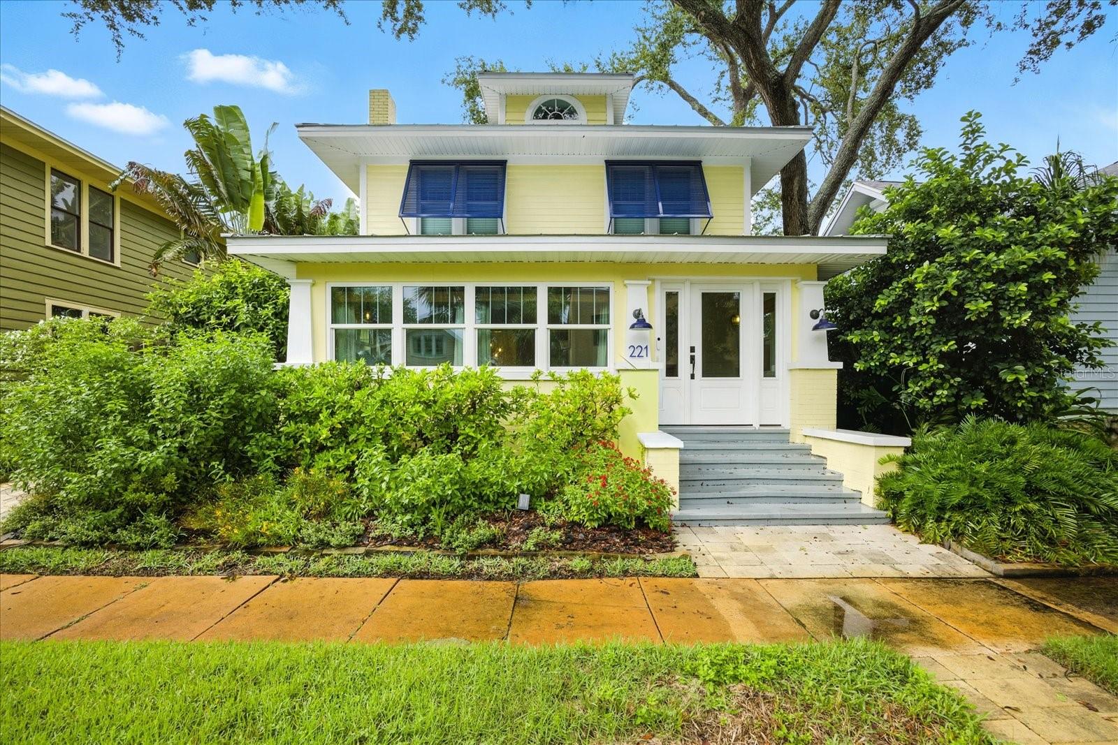 Charming Old Northeast Gem – Monthly Retreat with Pool & Pool House!
Welcome to 221 13th Ave NE, a beautifully restored and updated historic bungalow located in the heart of the iconic Old Northeast neighborhood — just a few blocks to downtown St. Petersburg, the waterfront, shopping, dining, live music, events, and museums. Only 10 miles to the sparkling sands of St Pete Beach and the iconic Don Cesar Hotel. You won't want to miss these magical sunsets!
This 5-bedroom, 4-bathroom home offers over 3,100 square feet of stylish and flexible living space, including a detached guest house (ADU) — ideal for extended family, guests, or work-from-home setups.
Property Features:
• Main House: 4 bedrooms (3 upstairs, 1 down), 2 full baths, approx. 2,022 sq ft of elegant living space blending vintage charm with modern comforts.
• Guest House (ADU): 1 spacious bedroom upstairs, pull out couch and office space on first floor, 2 full bathrooms, approx. 1,120 sq ft with its own kitchen and laundry – perfect for hosting or extra privacy.
• Resort-Style Backyard: Enjoy Florida’s winter weather in your private saltwater pool/ spa (with new gas heater), surrounded by lush landscaping and ample entertaining space.
• Modern Comforts: 2024 new roof, updated AC systems, high-end appliances, inside laundry in main house and pool house (ADU) and beautifully renovated interiors and new furniture!
One of St. Pete’s most coveted neighborhoods — quiet, walkable, and just steps to waterfront parks and vibrant city life.
Whether you’re escaping the cold or simply seeking the Florida lifestyle, this monthly rental is fully equipped for comfort, luxury, and convenience. Fully furnished and available for seasonal stays.
Inquire now to reserve your winter retreat! In Season ( October to April) price is $15,000 /month ... Off Season price ( May to September) is $12,000