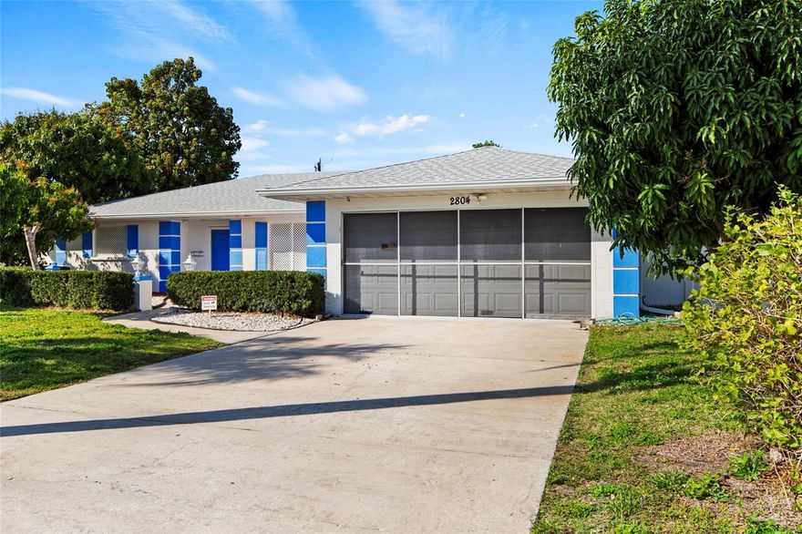 Welcome to this well-maintained home situated on a spacious lot of over 10,000 sq ft, offering a private, fully fenced backyard ideal for relaxing, entertaining, and outdoor enjoyment. The property features mature fruit trees including mango and starfruit, creating a peaceful tropical retreat, and offers a 1% lender credit at closing, adding exceptional value for buyers. Recent updates include a new roof approximately 2 years old and freshly refreshed exterior paint, providing peace of mind and curb appeal.

Enjoy the freedom of no HOA and no CDD fees, with no minimum lease restrictions, making this property ideal for both homeowners and investors. Conveniently located just 20 minutes from Cortez Beach and positioned in Flood Zone X (no flood insurance required), this home combines lifestyle, flexibility, and smart long-term value. Major systems have already been updated, allowing you to move in and enjoy with confidence.