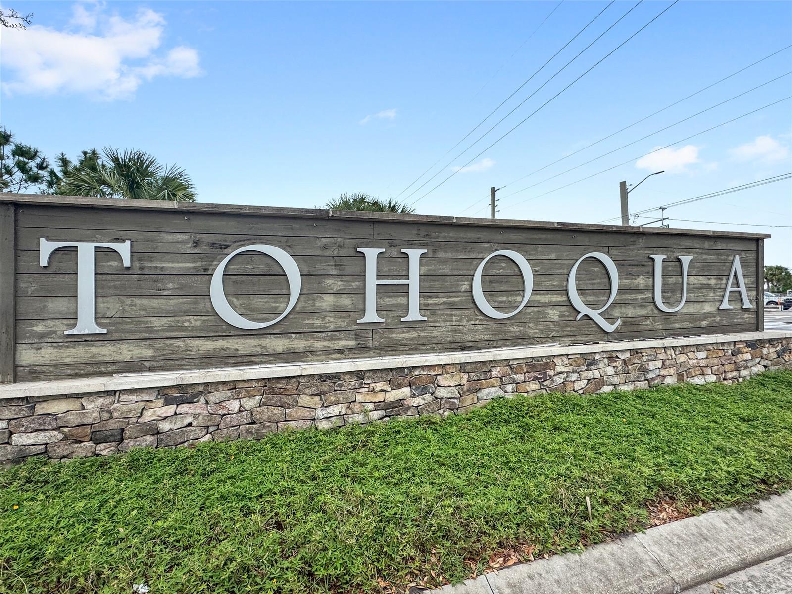1696 TOHOQUA BOULEVARD