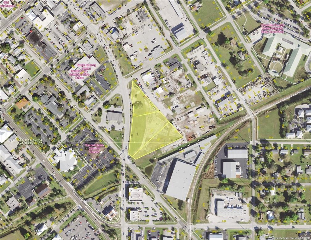 Located within the City of Punta Gorda Zoned City Center with Direct Access to North Bound US 41 (Tamiami Trail) The Listing consists of Three (3)Parcels, 500 Tamiami Trail, 550 Tamiami Trail and 600 Tamiami Trail for a total of 2.96 Acres, Ideal Development Area with High Visibility. This Property will allow but not limited to Offices, Retail, Restaurants, and Hotels. The South Corner provides property exposure with a signalized Intersection of US 41 (Tamiami Trail) and Taylor Road. Punta Gorda is located Conveniently between Tampa and Naples with quick Access to I-75, along with just a few miles to the Punta Gorda Airport. ****PUNTA GORDA IS IN THE TOP 10 AND ONE OF 5 IN THE STATE OF FLORIDA FOR BUSIEST FOR COMMERCIAL REAL ESTATE***
