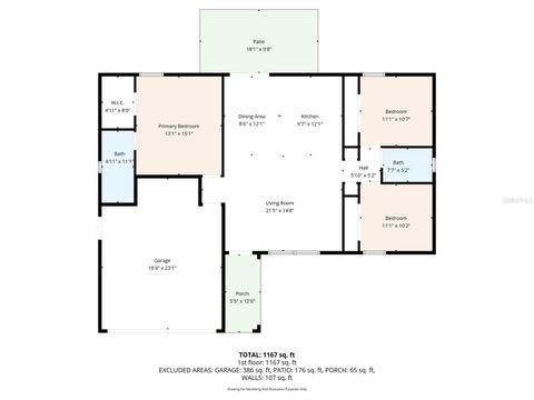 Tiny photo for 2803 Reagan Street W, Inverness, FL 34453 (MLS # TB8482679)