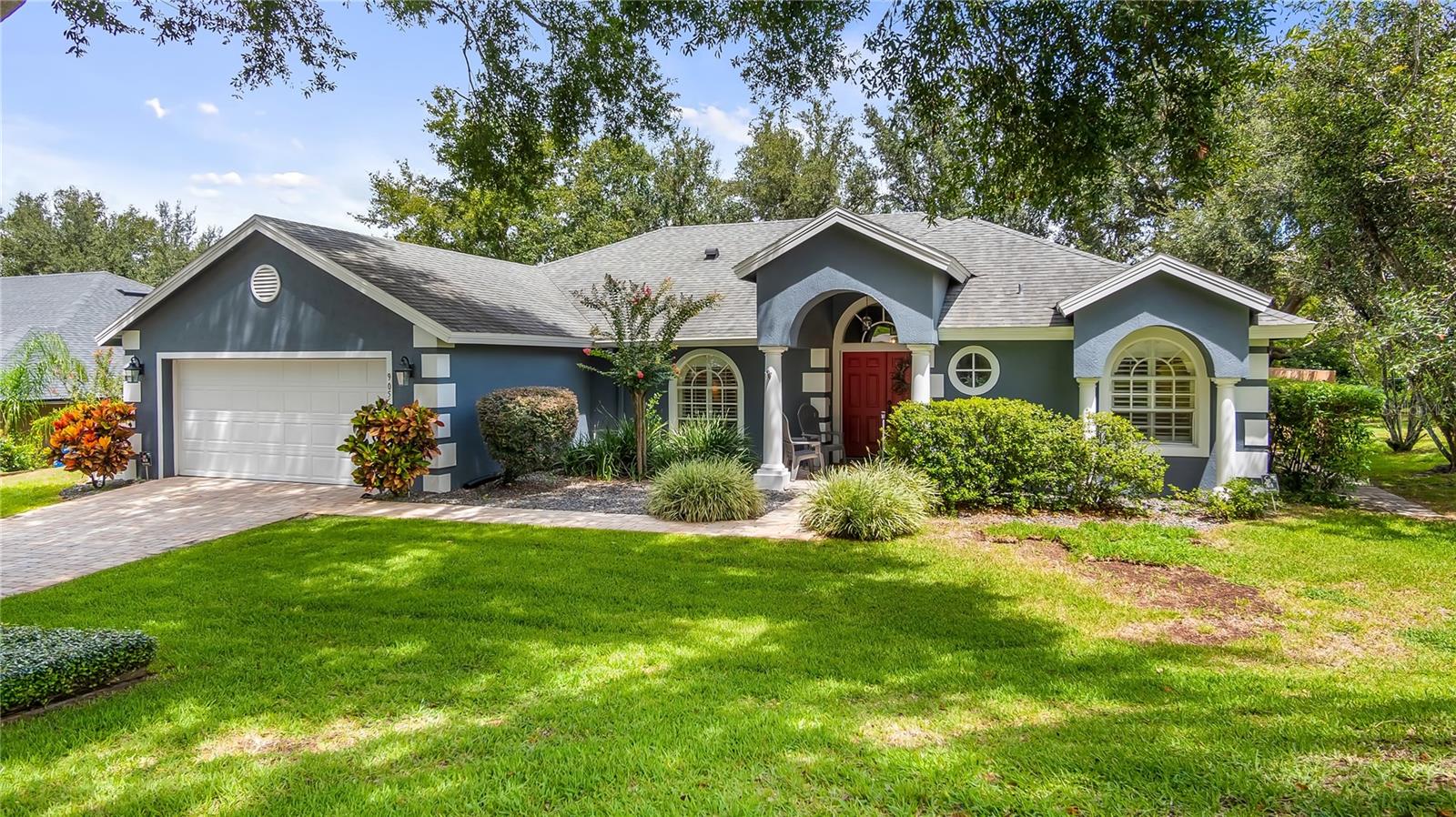 Stunning four four-bedroom pool home in tranquil community, move-in ready! Discover your retreat in this meticulously maintained four-bedroom home featuring a sparkling pool and thoughtfully designed living spaces. This exceptional property combines comfort, style and convenience in a peaceful neighborhood setting that feels worlds away from the hustle and bustle yet keeps you connected to everything Central Florida has to offer. The heart of this home showcases a beautifully updated kitchen with gleaming new granite countertops, a convenient breakfast bar and premium stainless steel appliances throughout. The open-concept design seamlessly flows into the welcoming family room, creating an ideal space for everyday living and entertaining. French doors from the family room lead directly to your private outdoor oasis, featuring a covered lanai and screened pool area for year-round enjoyment. Elegant formal dining provides a setting for special occasions, while the casual dinette offers stunning views of the pool and beautifully landscaped backyard. The thoughtful split-bedroom floor plan ensures privacy and comfort for everyone, with the luxurious primary suite serving as your personal sanctuary. This spacious retreat boasts extensive closet space and a completely renovated en-suite bath featuring custom vanities, elegant cabinetry, a tiled corner soaking tub and a separate glass-enclosed shower. Wake up each morning to serene pool and garden views right from your bedroom. Three additional well-appointed bedrooms offer generous closet space and share a beautifully remodeled bath complete with granite countertops and a stylish tub-shower combination. Every detail has been carefully considered to provide maximum comfort and functionality. The private, fenced backyard is spectacular, offering endless possibilities for outdoor recreation and relaxation. Beyond the inviting pool area, you'll find abundant space for a swing set, fire pit gathering area or additional outdoor structures, complementing the storage shed. This expansive outdoor living space is ideal for families, entertainers, and anyone who appreciates having room to grow and create. Location couldn't be more ideal in this small, well-maintained community that offers a peaceful, tucked-away atmosphere while providing incredible convenience. Daily necessities are just minutes away with a Publix shopping center mere blocks from your front door. Entertainment and dining options, including a movie theater, are within a quick 10-minute drive. For those seeking adventure, you're positioned less than an hour from Orlando International Airport, Walt Disney World, Universal Studios, and all of Central Florida's world-renowned attractions and premium shopping destinations. This incredibly well-maintained home represents a blend of modern updates and timeless appeal. From the moment you go inside, you'll appreciate the attention to detail and quality improvements that have been thoughtfully implemented throughout. Every system and surface have been updated as needed, ensuring you can simply move in and start enjoying your new lifestyle immediately. Don't miss this rare opportunity to own a piece of paradise that offers tranquil suburban living and unbeatable accessibility to Central Florida's best attractions, shopping and amenities.