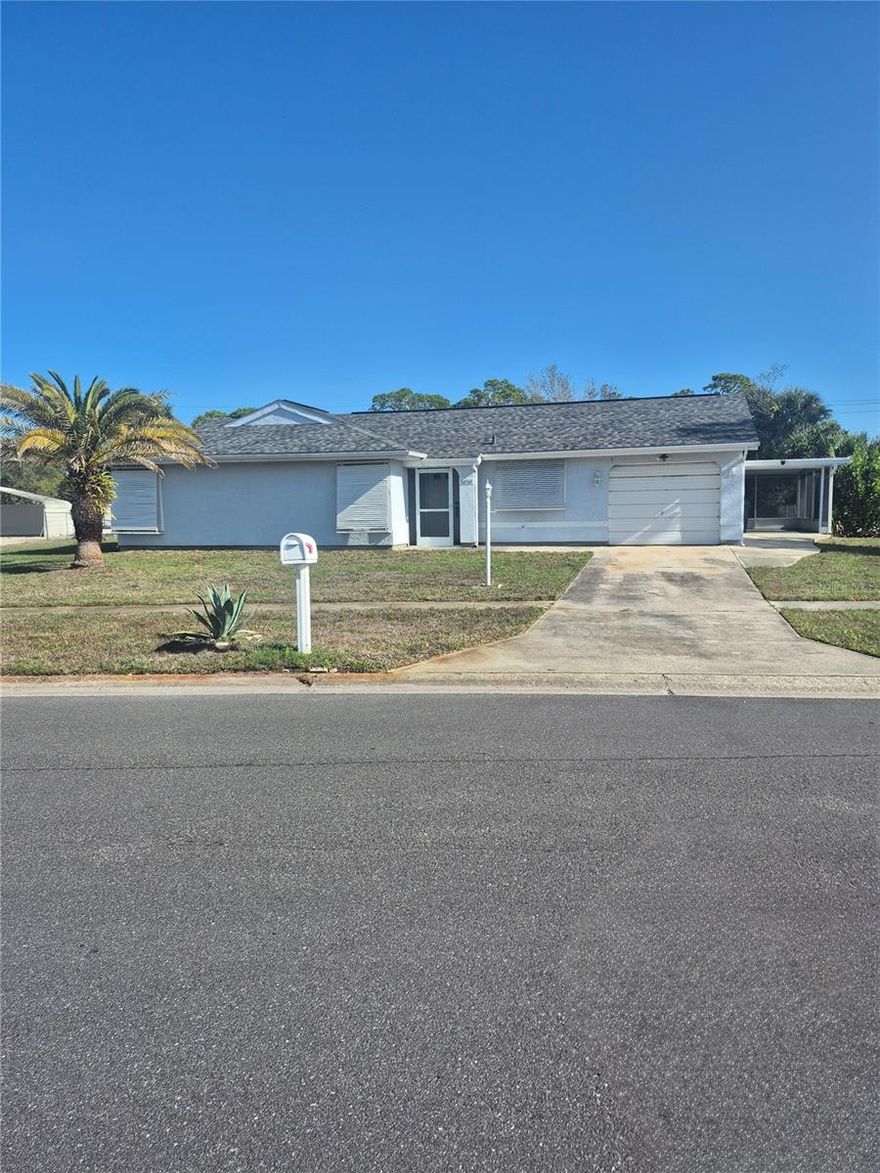 CITY WATER & SEWER • OVERSIZED FENCED LOT • NOT IN A FLOOD ZONE 
Welcome to this charming home in the rapidly growing North Port area, offering comfort, functionality, and excellent investment potential. The home features a bright open floor plan with two guest bedrooms, a spacious living area, breakfast nook, guest bathroom, and a private primary suite. A bonus Florida room provides flexible space perfect for relaxing, working from home, or entertaining. 
Recent updates include a 2020 roof, durable vinyl plank flooring, and tiled showers. The kitchen comes fully equipped with appliances, making this home move-in ready. 
Step outside and enjoy Florida living on the large L-shaped covered lanai, ideal for year-round outdoor entertaining. The oversized fenced yard provides plenty of room for pets, gardening, or creating your own backyard retreat. 
The home is located in a great community with fantastic recreational amenities, including tennis courts, pickleball courts, basketball courts, and a playground—perfect for staying active and enjoying the Florida lifestyle. 
Conveniently located just minutes from shopping, dining, golf courses, and Southwest Florida’s beautiful Gulf beaches. Baseball fans will also love being close to spring training action for both the Tampa Bay Rays and the Atlanta Braves, making it easy to catch preseason games. 
Whether you're looking for a starter home, seasonal getaway, or investment property, this North Port home offers location, lifestyle, and opportunity.