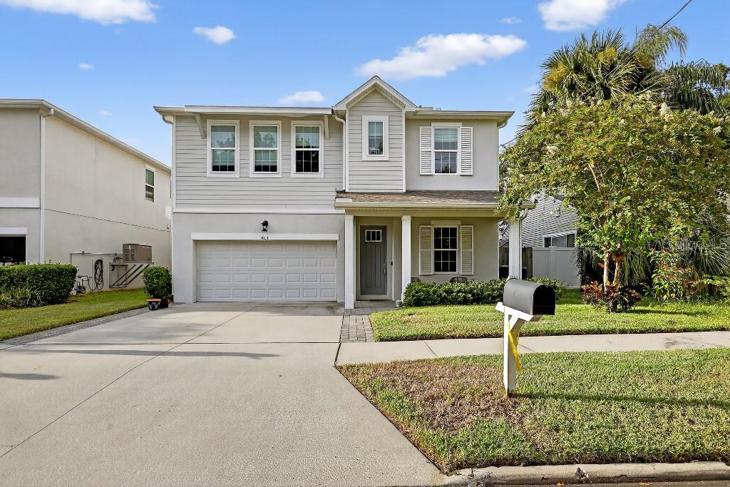 4BDS* 4 BA * 3,334 sqft- 4750 sqft lot
4111 W. Obispo Street, Tampa, FL 33329
Single Family Built: 2019
2 car garage
HIGH ELEVATION, NO FLOOD DAMAGE, NO HURRICANE DAMAGE, NO STREET FLOODING, including both storms of 2024, and NO FLOOD INSURANCE REQUIRED. EV charging station 220 Volt outlet in garage. Located on a tree-lined residential street in the HB Plant, Coleman, & Roosevelt school district, this home offers much flexibility in living style. Downstairs features an open-floor plan including a gorgeous kitchen with GE Stainless appliances as well as a new Whirlpool dishwasher, breakfast room, family room, two flex spaces and a full bathroom. One room easily can accommodate guests or is perfect for an office and the other can be used as a dining room. Upstairs find four bedrooms, more flex space, the laundry room and an abundance of storage/closet space. Settle onto your newly paved street and only a short drive to Tampa International Airport, downtown, the Hyde Park area and the Gulf beaches!