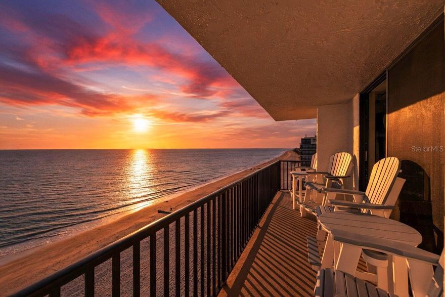 Enjoy coastal living from this beautifully positioned 9th-floor corner unit in Madeira Towers. This 3-bedroom, 2-bath residence offers 1,265 square feet of thoughtfully designed living space, along with one reserved parking space. Ideally situated on a higher floor, the unit provides a peaceful and quiet setting, with direct Gulf views.

Inside, you’ll find updated laminate flooring (2025), impact-rated sliders leading to the balcony, custom closets (2025), and custom Murphy beds (2025) in both the front bedroom and office—maximizing functionality and flexibility. The primary suite features a double vanity, private balcony access, stunning Gulf and beach views, and a spacious walk-in closet.

The building has undergone extensive upgrades, including a new roof (2019), renovated lobby, newly installed pavers, resurfaced pool, new hot tub equipment, new grill, and all-new fencing, gates, and patio areas. In 2025, cast iron plumbing was replaced throughout the building, offering added peace of mind.

Conveniently located just minutes from downtown St. Petersburg, Tampa, local airports, and all that the Tampa Bay area has to offer. Ideal as a primary residence, second home, or investment opportunity in a desirable beachfront community.