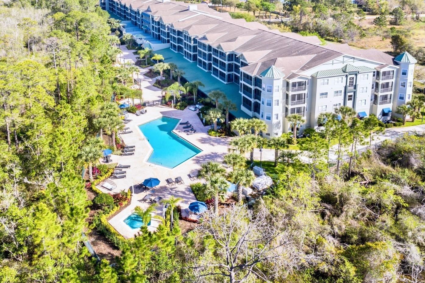 Check out this lovely fully furnished 2-bedroom condo for rent. Centrally located near Disney, 192, shopping and dining, and major highways. This modern and clean condo has 2 bedrooms and 2 full bathrooms. In the common space, you can find a dining room right by the full kitchen. The spacious living room with a sofa bed, smart tv, and an extended balcony with beautiful sunsets and conservation views. In the master bedroom, you will find a king-size bed with a private balcony overlooking the conservation. You will also find in the master bedroom a full bathroom with a closet, tub, and separate stand-up shower. Across the other side of the condo, you will find the washer and dryer and the grand 2nd bedroom. The spacious second bedroom has 2 queen beds, a private bathroom, a closet, and access to the extended patio. The condominium offers elevators, covered parking, security, game room, gym, theater room, pool and spa, and lounge area. Contact us today for more information!