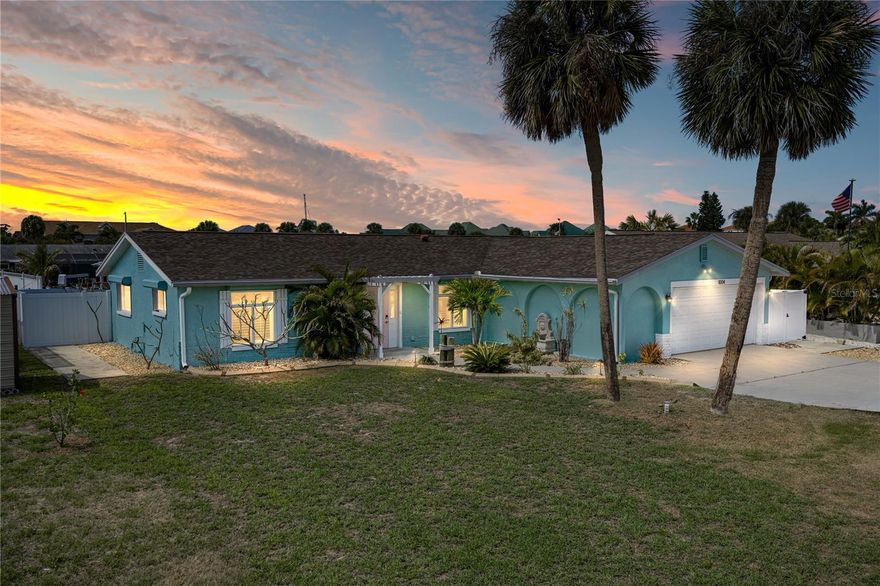 WATERFRONT POOL HOME with PRIVATE DOCK, BOAT LIFT, NO HOA, and DIRECT ACCESS to Tampa Bay (NO BRIDGES!) in highly desirable Apollo Beach.  This beautifully renovated four-bedroom, two-bathroom pool home captures everything people love about Florida living—sunshine, water views, and spaces designed for gathering with family and friends. From the moment you arrive, the home has an inviting presence, with clean lines, fresh finishes, and a sense that every detail has been thoughtfully updated. Inside, the home opens to a bright and welcoming interior where large windows allow natural light to pour into the living spaces. Neutral paint tones and elegant wood-look tile flooring run throughout the home, creating a seamless flow that feels both modern and comfortable. Plantation shutters add a touch of timeless charm while providing privacy and effortless control of the abundant natural light. The heart of the home is the beautifully renovated kitchen, designed with both everyday living and entertaining in mind. Crisp white cabinetry offers generous storage, while stainless steel appliances and expansive counter space make meal preparation a pleasure. The breakfast bar creates the perfect spot for casual dining, morning coffee, or conversation while dinner is being prepared, and the open layout keeps the kitchen connected to the surrounding living areas so no one ever feels far from the action. The four-bedroom layout provides flexibility for a variety of lifestyles. The primary suite offers a peaceful retreat at the end of the day, while the additional bedrooms provide comfortable space for family members, guests, or even a home office. Step outside, and the home truly begins to shine. The spacious covered patio is designed for relaxed outdoor living, complete with an outdoor kitchen that makes it easy to host weekend barbecues or sunset dinners overlooking the water. Just beyond, the sparkling private pool is surrounded by a generous deck with plenty of room for lounge chairs, creating a backyard that feels like your own personal resort. Follow the view down to the canal where your private boat dock awaits. Equipped with a lift, kayak launcher, and electrical service, it’s ready for days spent out on the water. From here, the canal provides easy access out to Tampa Bay, making spontaneous sunset cruises, fishing trips, or waterfront dining just part of everyday life. Homes that combine a full renovation, a private pool, and direct boating access to Tampa Bay with no bridges are a rare find. If you're looking for an investment opportunity, it is turnkey/ready-to-go for short-term rentals (AirBNB, VRBO, etc.) and the seller can provide rental history and transferrable listings upon request.  Here, you’ll discover a property that doesn’t just offer a place to live—it offers a lifestyle defined by water, sunshine, and the simple pleasure of coming home to a view that never gets old.