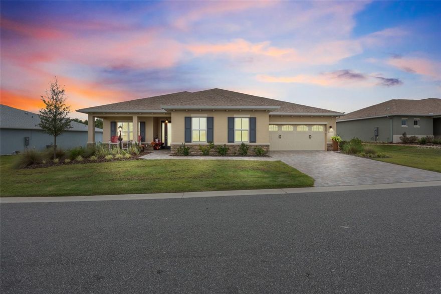 Built in 2023, this extraordinary Magnolia WITH Workshop model sits gracefully on a premium lot and showcases over $125,000 in thoughtful upgrades, elevating it far beyond new construction. From the moment you arrive, you’ll be impressed by the upgraded exterior details and enhanced curb appeal that set this home apart.

Inside, every detail has been designed for luxury and functionality, featuring elegant flooring, soaring ceilings, custom millwork, and a seamless open-concept layout that fills the home with natural light and effortless livability.

The gourmet kitchen is a true centerpiece, boasting quartz countertops, extended cabinetry, high-end appliances, a double oven, farm-style sink, under-cabinet lighting, and a designer backsplash. A walk-in pantry and inside laundry room with a utility sink add everyday convenience.

The owner’s suite offers a spa-quality retreat with quartz finishes, upgraded tile work, and expansive walk-in closets, while guest accommodations provide equal comfort and sophistication.

A few highlights include:
 Three bedrooms plus a dedicated office,
 Retractable power storage and whole house generator,
 Garage with extra workshop which is separate and under heat and air and separate utility closet,
 Energy-efficient systems throughout,
 Premium lighting, fixtures, and trim details;

With its exceptional blend of upgrades, craftsmanship, and location, this property is better than new—ready to impress even the most discerning buyer.