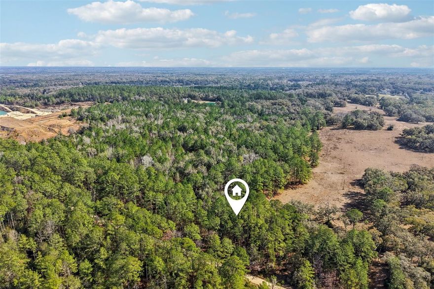 Beautiful building lot with the POTENTIAL TO SPLIT INTO TWO HOMESITES — a great opportunity for investors, builders, or those looking to build side by side or enjoy more space for flexibility. The PROPERTY BACKS UP TO ADJACENT ACREAGE, offering additional privacy and a more open feel. Located approximately ½ MILE FROM A PAVED STREET, this property PROVIDES CONVENIENT ACCESS while still maintaining a peaceful setting. Ideally situated between Ocala and Dunnellon with easy access to the World Equestrian Center, Rainbow River, and the Withlacoochee River. Just a short drive to the beautiful Gulf Coast. An excellent opportunity to build your dream home — or two — while enjoying nearby outdoor adventures such as hiking, fishing, boating, and many other recreational activities throughout Central Florida.