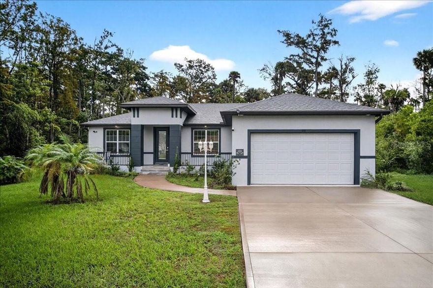 Welcome to Your Slice of Paradise in Palm Coast! Discover this stunning, fully furnished rental featuring a split floor plan with 3 spacious bedrooms, 2 full bathrooms, and a 2-car garage — the perfect blend of modern comfort and stylish design. As you step inside, you’re greeted by a bright, open floor plan that creates an airy and welcoming atmosphere. Each bedroom is generously sized, offering plenty of space for family or guests. The modern kitchen, equipped with brand-new stainless steel appliances, provides a contemporary culinary space ready for all your cooking adventures. Beautiful flooring flows seamlessly throughout, connecting each space and creating a warm, cohesive home feeling. Step into the private living area and relax — you’ll absolutely love everything about this home. Located just minutes from Flagler Beach, one of the most beautiful beaches in the world, this home offers the best of Florida living. Enjoy close proximity to restaurants, shops, schools, and medical facilities, with quick access to I-95 and US-1. Don’t miss the opportunity to rent this gorgeous, move-in-ready home and experience true Florida comfort and style!