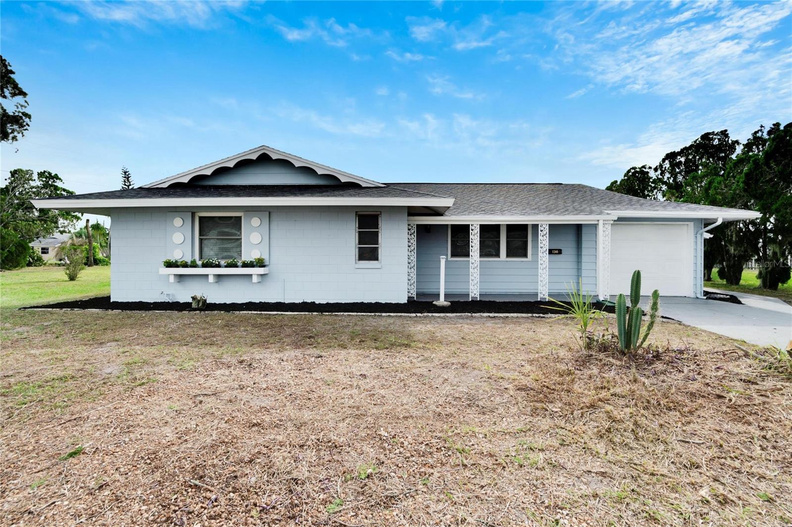 For Sale or Lease. Whatever happens first. Fully remodeled, turnkey home on large cul -de -sac lot in a desirable 55+ community of Sun City Center, FL. Everything is finished with tasteful design elements. Features include new paint inside and out, new luxury vinyl flooring, ceiling fans, beautiful baths, large open rooms, lots of storage, interior laundry room, tankless water heater and a garage with an automated door. Covered storage for trash cans and even a separate workshop off the back of the home. The kitchen has new cabinets, gorgeous backsplash, stainless steel appliances, single deep sink with designer faucet and lots of counterspace to work on the bright QUARTZ counters. The kitchen has a convenient pass thru to make entertaining even easier in the bright enclosed insulated sunroom. The primary suite has lots of closet space and lots of light. The primary bath is Stunning with Quartz, designer tile and a glass enclosure. The oversized backyard includes a large patio area perfect for enjoying the Florida sun. This community allows golf carts which makes the nearby shopping even more accessible. Nearby Sun City Center offers indoor and outdoor swimming pools, a large fitness center, tennis courts, dog parks, pickleball, and clubs for any interests. This area will allow you to explore all that Florida has to offer with easy access to I-75. The sunny beaches of Sarasota or St. Petersburg, or all the events in Tampa, Sarasota and Orlando. This is a must see! Book your tour today! Bedroom Closet Type: Built In Closet (Primary Bedroom).