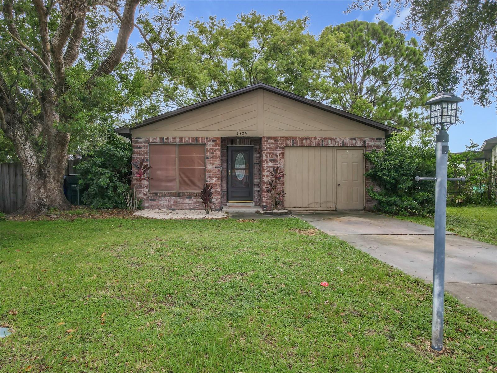 Investor Special! Sold AS-IS with the right to inspect. This 3-bedroom, 2-bath home is bursting with potential and ready for your vision. With a new roof (2024) and new HVAC system (2024), plus two beautifully remodeled bathrooms the groundwork is already in place for a rewarding renovation. Enjoy a spacious living room, flexible bonus area, generously sized bedrooms, a large screened patio, and a fully fenced backyard—ideal for creating your dream home or adding to your investment portfolio. Tucked away on a quiet street with No HOA, this hidden gem is a rare opportunity at an unbeatable price. Don’t miss your chance to unlock this property's full potential!