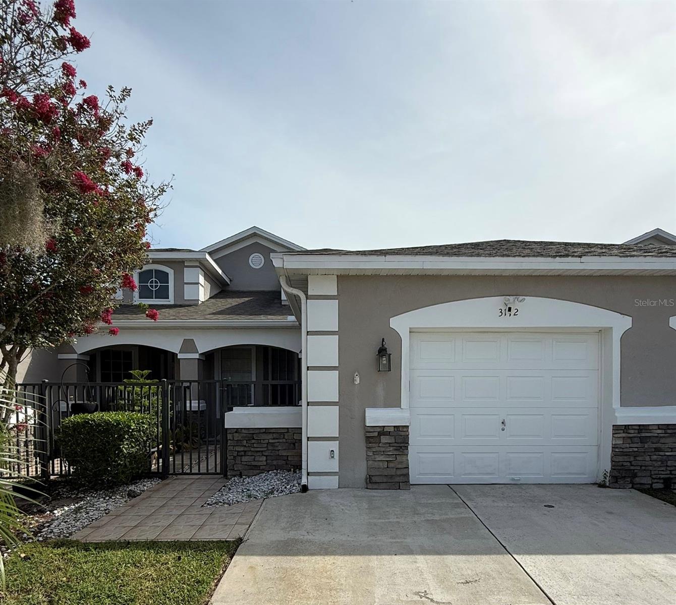 This charming one-story townhome located in the desirable gated community of Stonefield in Kissimmee.
Featuring 2 spacious bedrooms, 2 full bathrooms, plus an additional versatile room that can easily serve as a third bedroom, home office, or hobby space, this home offers flexibility to suit your lifestyle and NO CARPET!
The open-concept layout is designed for easy living, with bright living areas that flow seamlessly into the dining space and kitchen. Enjoy peace of mind in a well maintained, secure neighborhood just minutes from major highways, shopping, dining, and Orlando’s top attractions.
As a resident, you’ll enjoy resort style amenities including a clubhouse, swimming pool, fitness center, and tennis court, perfect for relaxation and recreation year round.
Whether you’re looking for your first home or an investment property, this home’s prime location and thoughtful design make it a must see. Schedule your visit TODAY!