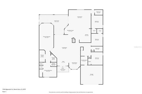Tiny photo for 1760 Edgewater Drive, Mount Dora, FL 32757 (MLS # G5111131)