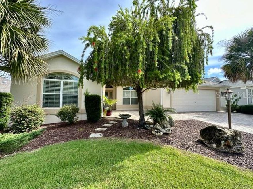 Discover your dream LONG TERM, FURNISHED rental home in the Village of Bonita! This meticulously designed residence offers an abundance of natural light, thanks to skylights throughout. With a split floor plan, privacy is assured, while the entire house is adorned with upscale upgrades. The seamless blend of tile and wood flooring enhances the elegance. This home offers multiple dining options from an eat-in kitchen to a formal dining area. The open concept kitchen and living area provide a spacious ambiance, while the additional heated and cooled sunroom offers breathtaking views of your private putt-putt course and tranquil pond. The versatile sunroom can be left open or closed off, and the screened-in lanai invites you to enjoy the outdoors. With a 2-car garage featuring built-in storage, impeccable curb appeal, mature landscaping, and all-inclusive rent covering water, sewer, trash, lawn maintenance, and pest control, this home is a true gem. The primary suite features access to the sunroom and custom his and her walk-in closets. The primary bathroom features his and her sinks and a large walk-in shower. Located in the Village of Bonita, it offers quick access to all three Squares in under 7 miles. Don't miss this exceptional opportunity—schedule a viewing today and make this dream home yours!