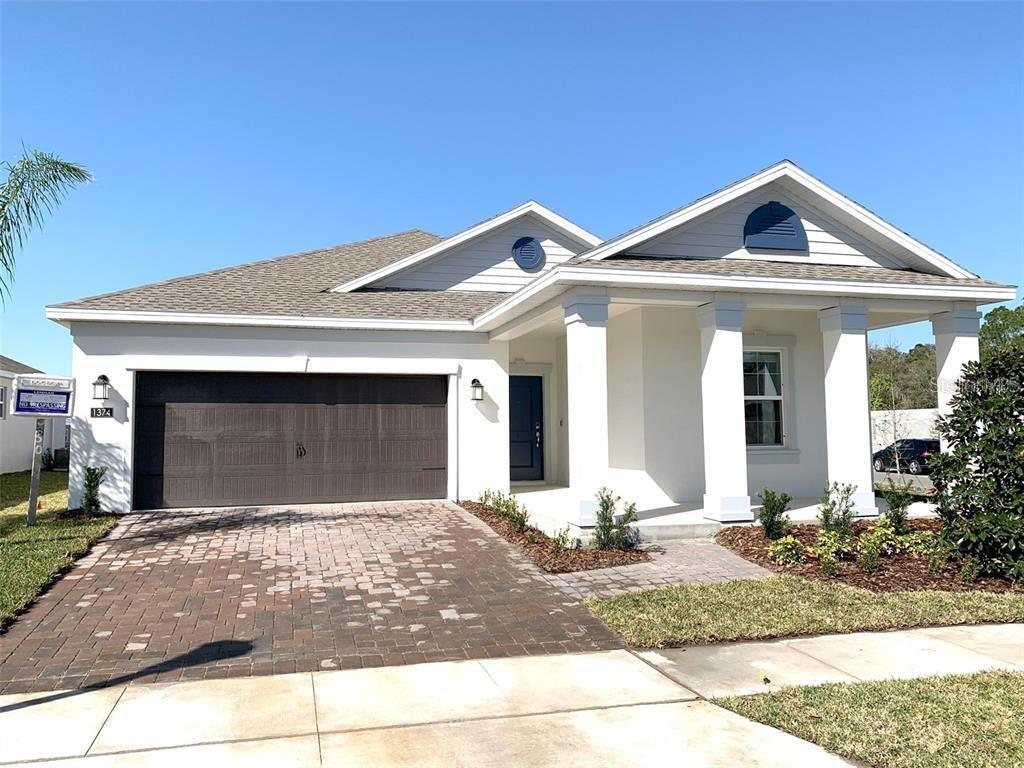 Experience the charm of brand-new living in this exceptional 3-bedroom home within the sought-after Knightsbridge community! Enjoy the ease of included internet and a prime location near the crossroads of Routes 17 and 192, providing seamless connectivity to all that Orlando has to showcase, including Kissimmee, Hunters Creek, Lake Buena Vista, Celebration, and St. Cloud. Whether it's work or play, everything is within easy reach. This home features a bright and open floor plan with elegant tile flooring and a modern island kitchen equipped with stainless-steel appliances – perfect for entertaining and everyday living. With numerous upgrades already in place, this move-in-ready gem both comfort and refined style. Come and be a part of the engaging Knightsbridge neighborhood! Welcome home to effortless living.