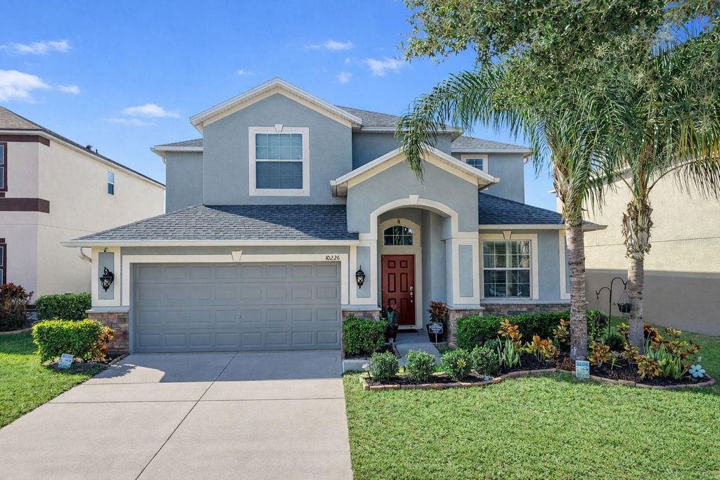 Photo of 10226 Summer Azure Drive, Riverview, FL 33578 (MLS # TB8473330)