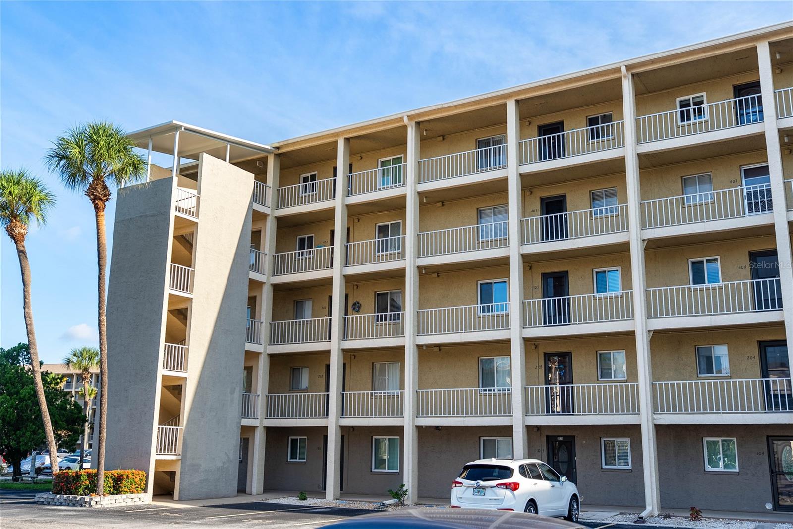 Sunshine, Palm Trees, Pool Time, and a Vibrant Clubhouse Lifestyle! You truly have it all here. This community offers affordability without compromising quality or value. Step inside and you’ll find a fresh, clean condo filled with fantastic natural light and a spacious, comfortable layout that works perfectly whether you’re looking for a permanent residence or a second home in paradise.
This turnkey 2-bedroom, 2-bath condo has been thoughtfully updated with plenty of storage and closet space. The current owner has put so much heart into making it move-in ready, with a 2023 full-size stacked LG washer and dryer, a 2023 KitchenAid stainless steel dishwasher, freshly painted kitchen, new queen bed in the second bedroom, and a new hot water tank (2023). The living spaces are furnished with a wall-hugging leather reclining sofa (2023), two stylish swivel-rocker chairs (2024), plus two smart TVs and soundbars (2024-2025). Outdoors, the lanai invites you to relax with swivel rockers and a 48” round table (2024) for enjoying morning coffee or evening breezes.
Beyond the condo itself, the location is unbeatable—just minutes to the area’s beautiful beaches, countless shopping options, and fantastic restaurants. With all these upgrades, a welcoming layout, and a lifestyle that blends sunshine with convenience, this condo is the perfect choice for your next home or investment. Pack your bags—your new Florida retreat is waiting!
