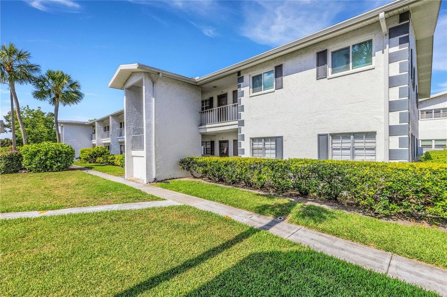 Welcome to carefree Florida living in the highly desirable 55+ community of Burgundy One Condominium! This beautifully maintained 1-bedroom, 1-bath residence offers the perfect blend of comfort, convenience, and affordability in a peaceful, active-adult setting.  Perfectly positioned on the second floor, this home enjoys elevated views of the sparkling community pool and beautifully landscaped grounds, creating a bright, private, and relaxing atmosphere you’ll love coming home to. Move-in ready and filled with natural light, this charming condo is ideal as a full-time residence, seasonal getaway, or the perfect place to enjoy the relaxed Florida lifestyle you’ve been dreaming about. From the moment you step inside, you’ll appreciate the welcoming atmosphere and well-kept interior. The spacious living and dining areas flow comfortably together, creating an open and inviting space perfect for relaxing or entertaining guests. Large windows and sliding glass doors bring in beautiful natural light while showcasing serene views of the sparkling community pool and beautifully landscaped grounds.  One of the standout features of this home is the bright and airy Florida room — the perfect place to enjoy your morning coffee, read a book, or unwind while overlooking the lush greenery and community amenities. Whether you enjoy peaceful mornings or entertaining friends, this additional living space adds versatility and comfort year-round. Just off the Florida room is a convenient private storage room, providing extra space for seasonal items, beach gear, tools, or hobbies.  The kitchen offers ample cabinetry and functionality, while the generously sized bedroom provides a relaxing retreat with plenty of closet space. The bathroom is clean, well maintained, and conveniently located for guests and everyday living. 
Living in Burgundy One Condominium means enjoying an exceptional value with condo fees that cover almost everything except electricity. Your monthly fee includes water, sewer, hot water, cable, internet, exterior maintenance, grounds maintenance, recreational facilities, and more — making budgeting simple and stress-free. This is truly easy Florida living at its best.

Residents of this friendly and active 55+ community enjoy a variety of amenities designed to enhance everyday life. Spend sunny afternoons by the heated community pool, gather with neighbors at the clubhouse, enjoy shuffleboard, or participate in the many social activities offered throughout the year. The beautifully maintained grounds create a peaceful atmosphere that residents are proud to call home.   Conveniently located near shopping, dining, medical facilities, Sarasota-Bradenton International Airport, and some of Florida’s world-famous Gulf beaches, this condo offers easy access to everything you need while still maintaining a quiet community feel.

Don’t let the size fool you — this thoughtfully designed 1-bedroom, 1-bath condo lives comfortably and efficiently, making it a wonderful home for year-round residents, seasonal visitors, retirees, or anyone seeking an affordable and relaxing Florida lifestyle. If you are looking for a move-in-ready home with beautiful views, outstanding amenities, and exceptional value in a welcoming 55+ community, this unit is a must-see!
