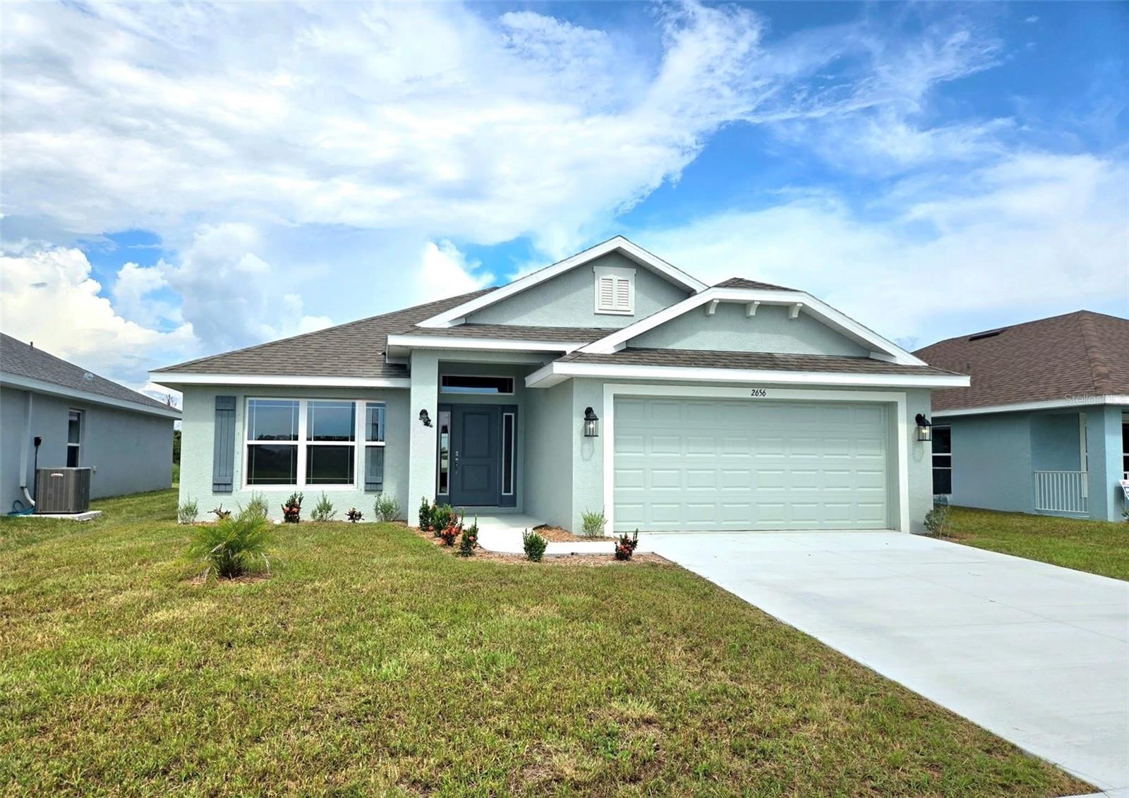 MOVE-IN READY! Welcome to 2656 Averland Loop, a stunning residence located in the peaceful and sought-after community of Watercress Cove. This meticulously designed home offers 1,820 sq. ft. of living space, featuring 3 bedrooms, 2 bathrooms, a versatile den, and a spacious 2-car garage.Step inside to discover an open and inviting floor plan highlighted by elegant finishes throughout. The kitchen is a chef's delight, boasting granite countertops, stainless steel appliances, and ample cabinetry. The home is adorned with durable tile flooring throughout, with plush carpeting providing a cozy touch in the bedrooms.The master suite serves as a serene retreat, complete with a beautifully tiled shower and ample space to unwind. The thoughtful design extends to every corner of the home, ensuring functionality and comfort.Nestled in the tranquil community of Watercress Cove, this home offers a perfect blend of luxury and practicality. Enjoy the convenience of nearby amenities, while relishing the peaceful ambiance of this charming neighborhood.Don’t miss the opportunity to make 2656 Averland Loop your new address. Schedule a showing today!