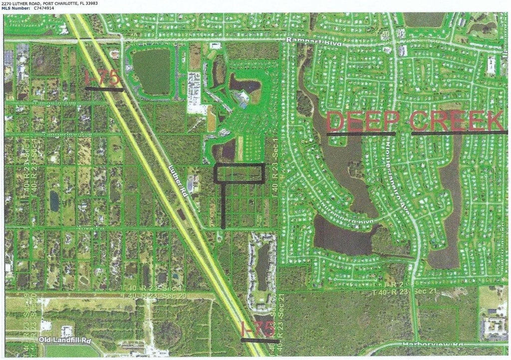Photo of 2270 Luther Road, Port Charlotte, FL 33983 (MLS # C7532546)