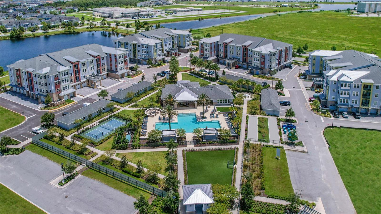 Welcome to the Aspen, a charming condo located in the vibrant 55+ community of Gatherings of Lake Nona in Orlando built by Beazer Homes. This beautifully maintained residence features 2 bedrooms and 2 baths, offering a perfect blend of comfort and convenience. With 1,368 sq ft of living space, the open-concept layout includes a bright and airy living room, a modern kitchen with 42" cabinets, and a dining area ideal for both casual meals and entertaining.
*Disclaimer: The photos shown are renderings and are not an actual representation of the home. They are for illustrative purposes only and depict an expected design of the home upon completion. Features, finishes, and layouts may vary.*