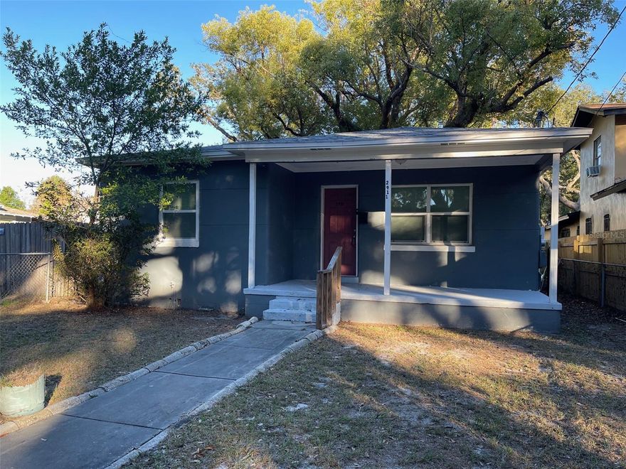 One or more photo(s) has been virtually staged. Charming 2-bedroom, 1-bath home on a spacious 40x120 fenced lot—perfect for moving right in or building your dream home. Featuring a roof just 2 years old, this property also offers a welcoming front porch where you can relax and enjoy your evenings.